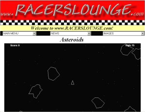Asteroids Online Game