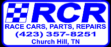 RCR Race Cars, Parts, Repairs, Church Hill, TN, Call (423) 357-8251