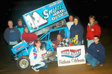 600 Sprints winner Jimmy Brookens.