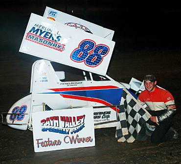 Aaron Eichelberger, 600 Sprints winner.