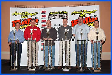 Volunteer Speedway Track Champions of 2003