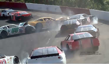 Racing Photos from Hickory Motor Speedway by Kevin Thorne