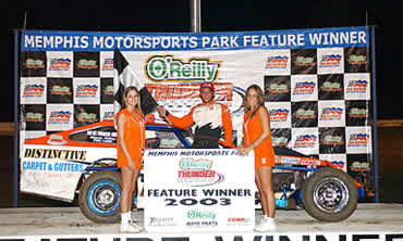 Open Wheel Modified Winner at Memphis Motorsports Park