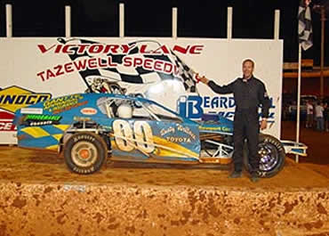 Open Wheel Modified Dirt Race Winner
