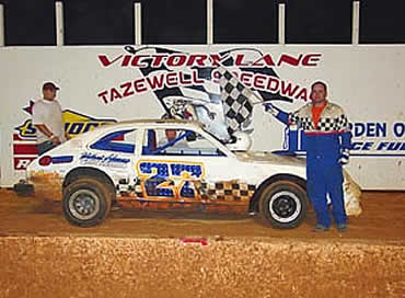 Tazewell Speedway Pure Four Cylinder Winner