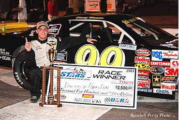Denny Hamlin wins UARA Southern National Speedway in Kenly, N.C. 